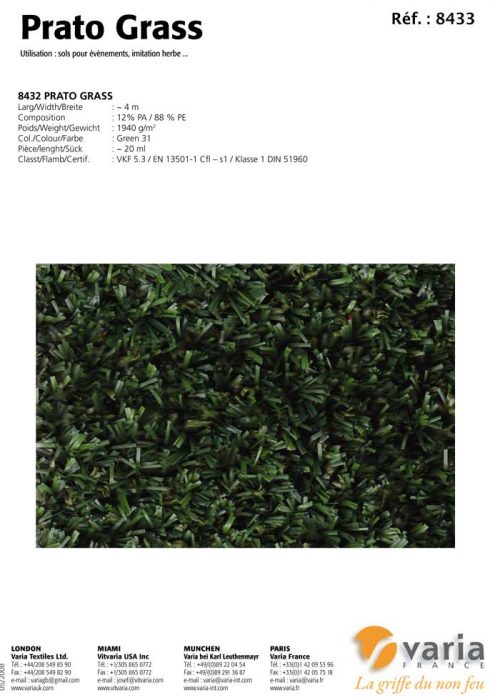 8431-34 Prato Grass